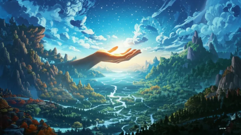 Illustration visuelle du mot « all » - Tout son possible