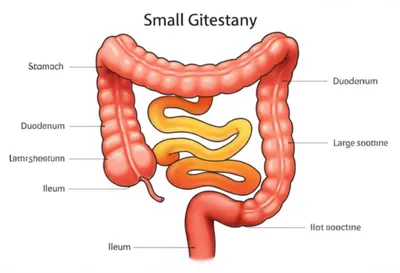 Illustration jejunum