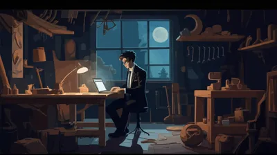 Illustration moonlights - Image 1