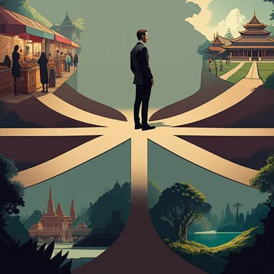 Illustration worldliness