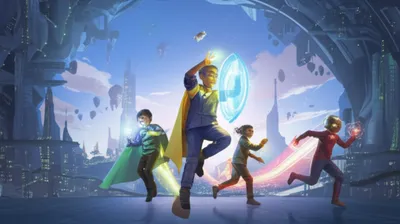 Illustration superhero