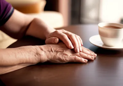 Illustration caregiver