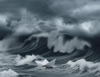 Illustration turbulent - Image 1