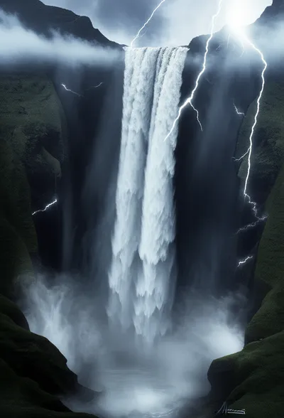 Illustration thundering - Image 2