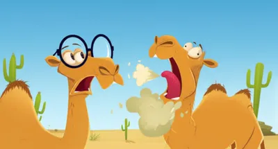 Illustration camels - Image 1