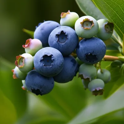 Illustration blueberry