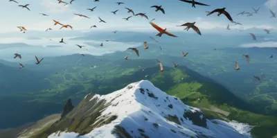 Illustration descending - Image 1