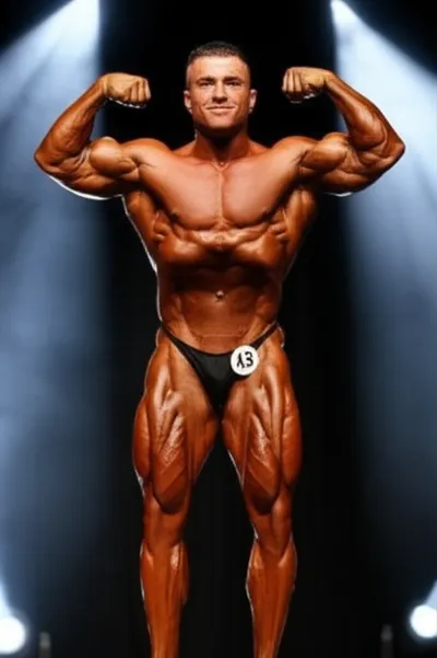 Illustration bodybuilders