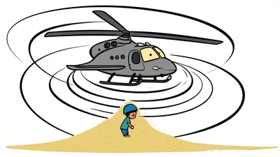 Illustration helicoptered - Image 1