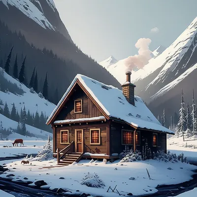 Illustration wintered - Image 1