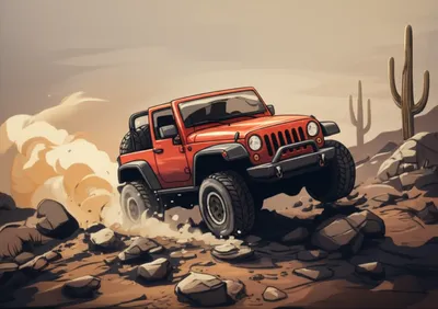 Illustration offroad - Image 1