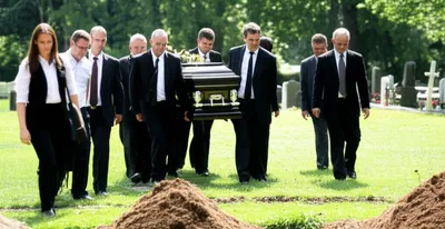 Illustration burying