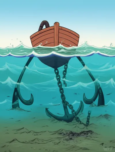 Illustration anchored - Image 1