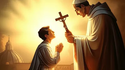 Illustration pope - Image 1