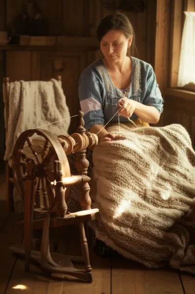 Illustration homespun - Image 1