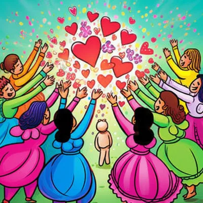 Illustration adulation