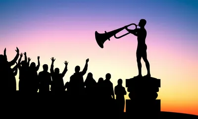 Illustration trumpeter - Image 1