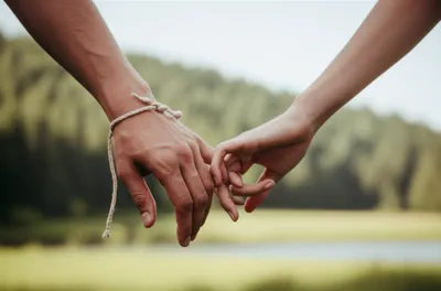 Illustration handfasted