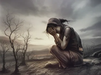 Illustration wretched