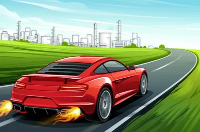 Illustration gasoline - Image 1