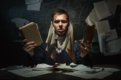 Illustration illiterate - Image 1