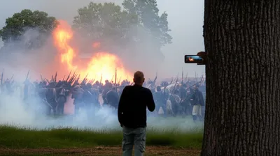 Illustration reenactment