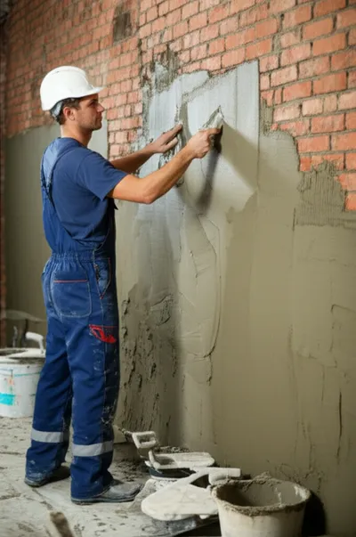 Illustration plasterers