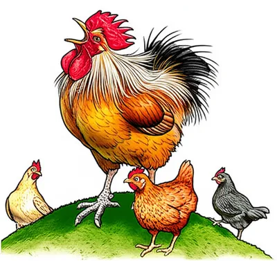 Illustration ruffed - Image 1