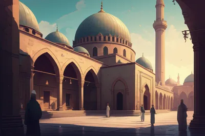 Illustration masjid