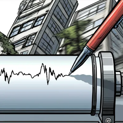 Illustration seismogram