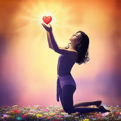 Illustration worshipping - Image 1