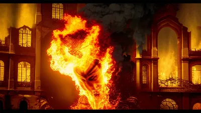 Illustration immolating - Image 1