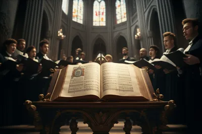 Illustration antiphonal