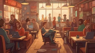 Illustration accustomed - Image 1