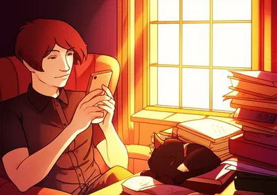 Illustration procrastinate