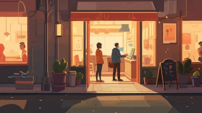 Illustration opens - Image 1