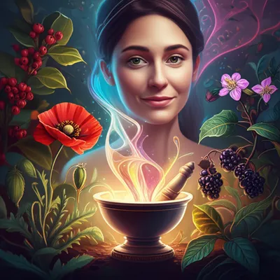 Illustration alkaloids