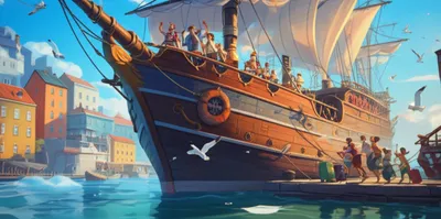 Illustration ships - Image 1