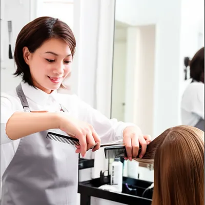 Illustration hairdressers