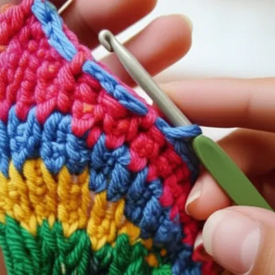 Illustration crocheted