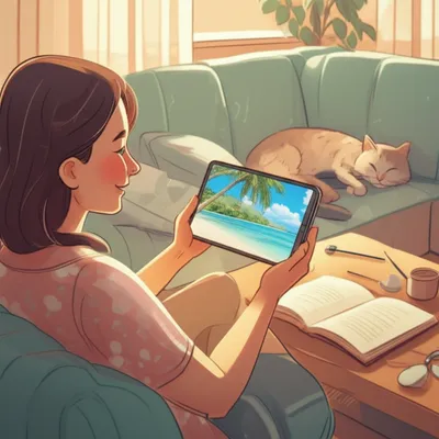 Illustration grass widows - Image 1