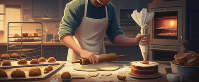 Illustration pastry - Image 1