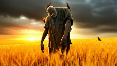 Illustration scarecrow - Image 1