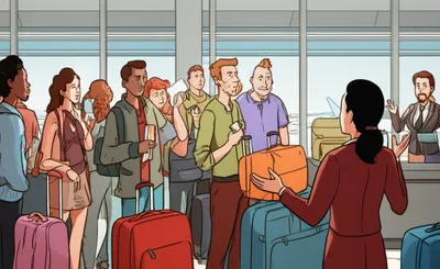 Illustration overbooking - Image 1