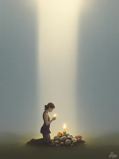 Illustration blessing