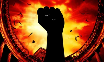 Illustration revolting