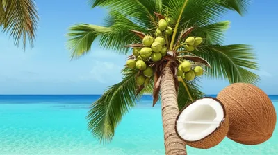 Illustration cocoanuts