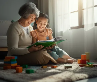 Illustration grandparenting - Image 1