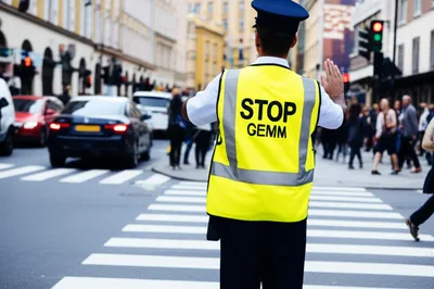 Illustration policemen - Image 1