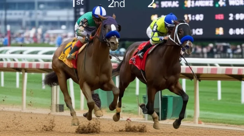 Ilustración visual de la palabra "exactas" - Apuesta en la que el apostador debe elegir correctamente los dos corredores que terminan primero y segundo, en el orden correcto